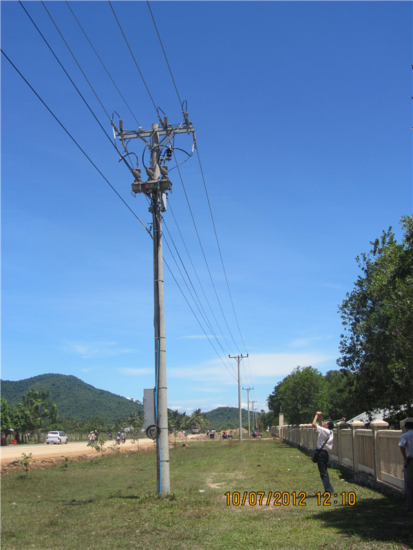 ultimo caso aziendale circa COMBODIA nel 2010, progetto rurale di miglioramento della rete di potere in Provice di Battambang
